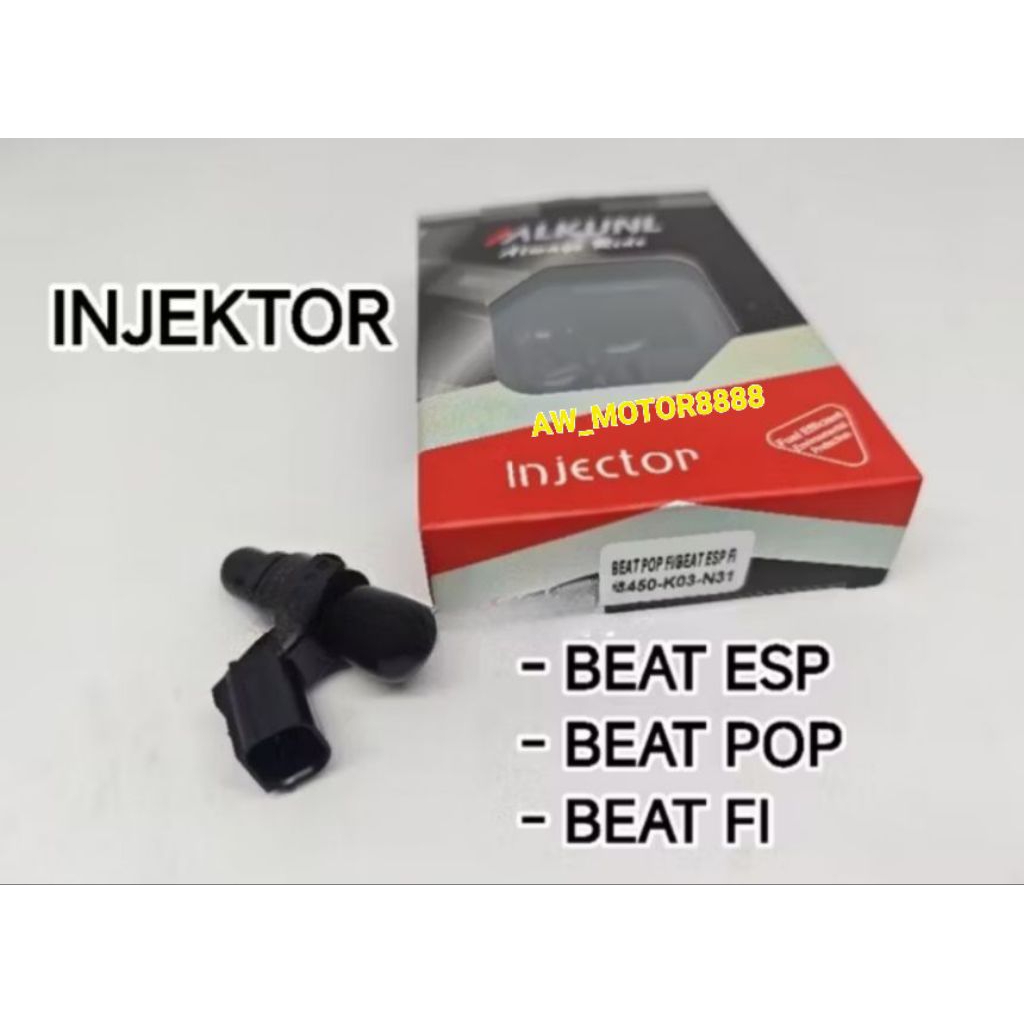 INJEKTOR BEAT FI / BEAT ESP / BEAT STREET / BEAT POP INJECTOR FUEL INJECTOR ONLY (MLKUNL)