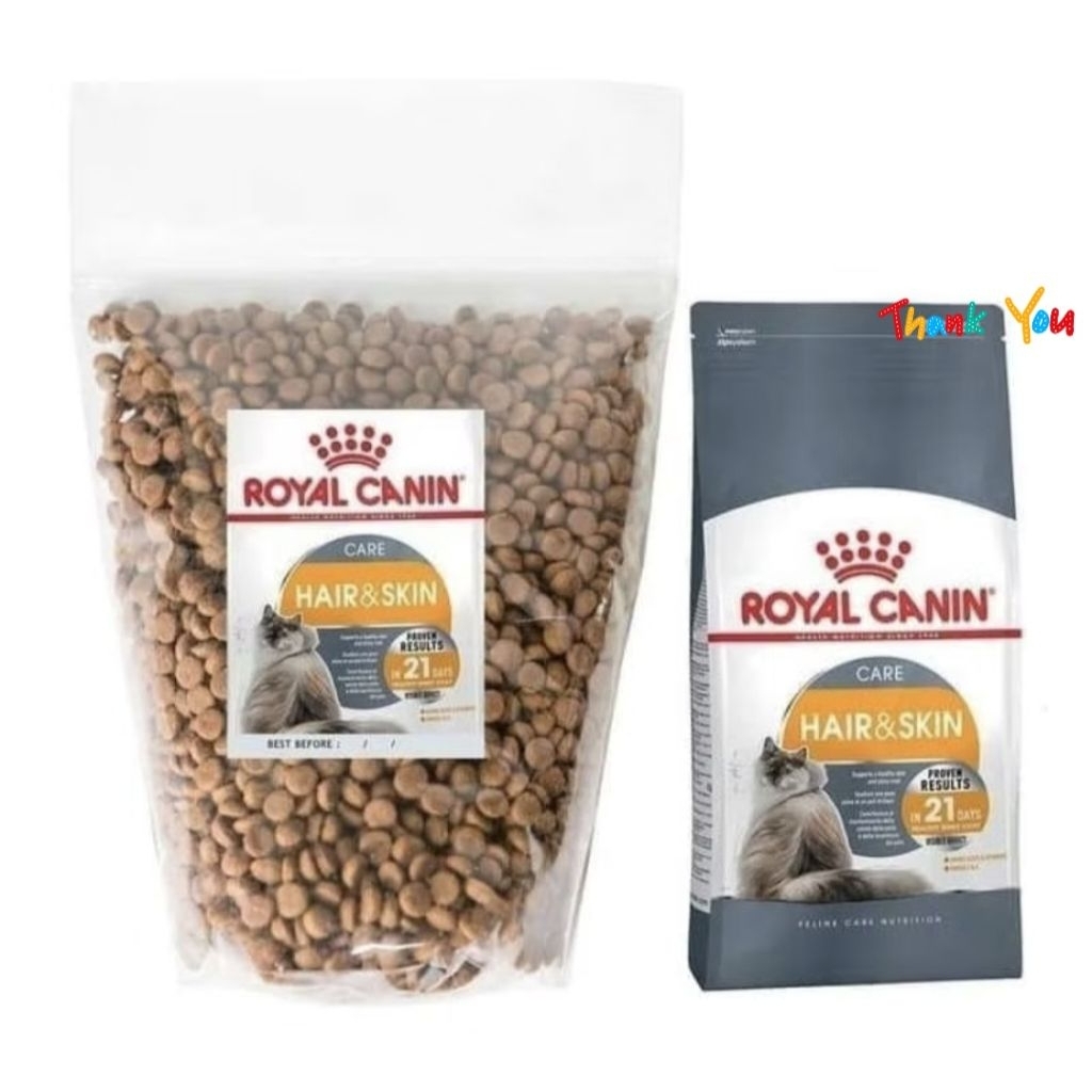 ROYAL CANIN HAIR & SKIN.REPACK 1KG PLASTIK POLOS