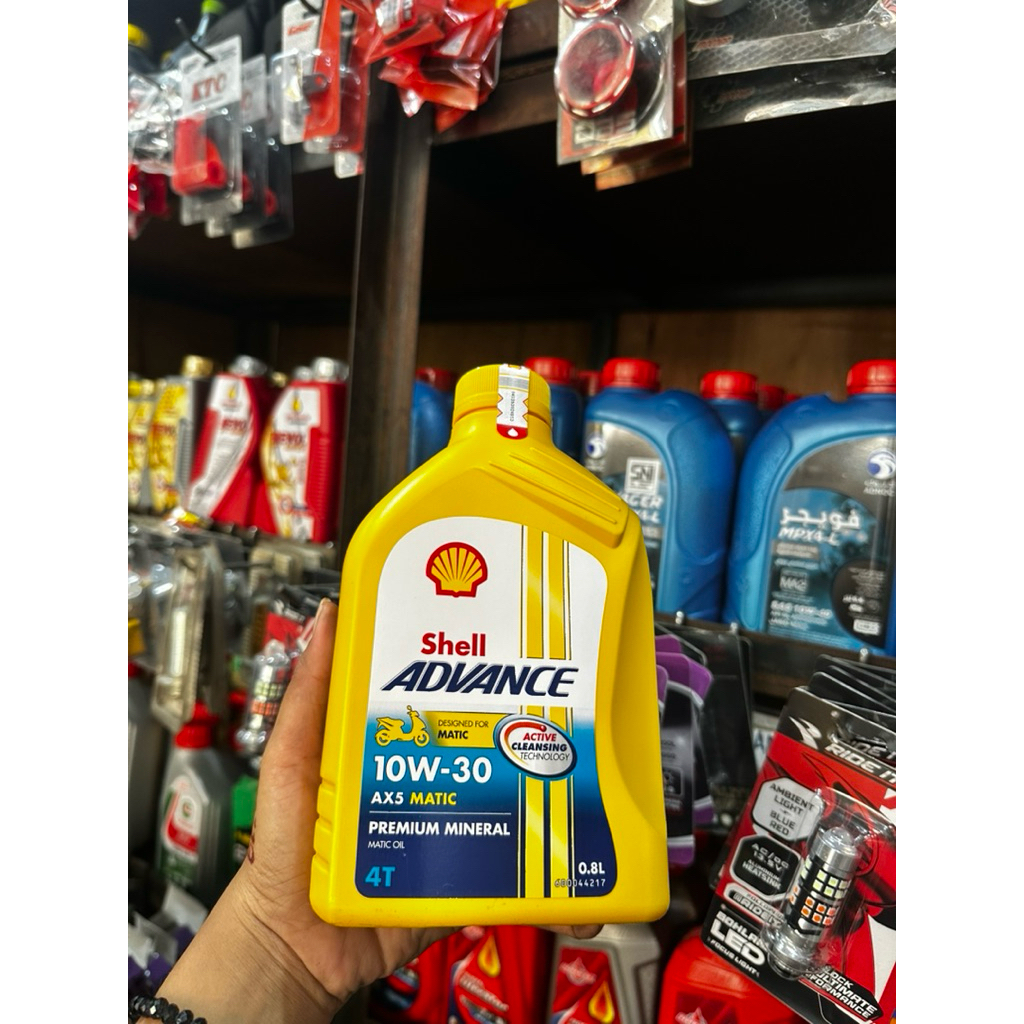 OLI SHELL ADVANCE MATIC DAN MANUAL/ PREMIUM MINERAL AX5 DAN AX7 / SHELL HELIX HX5 HX7 TERMURAH