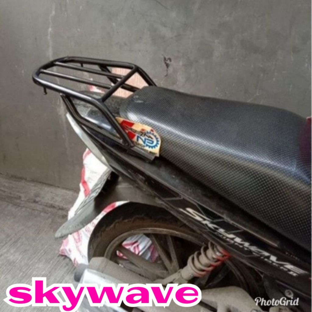 Breket Motor SKYWAVE Breaket Braket locco Rear Begel Dudukan Box Rak Bagasi Belakang Planger plenger