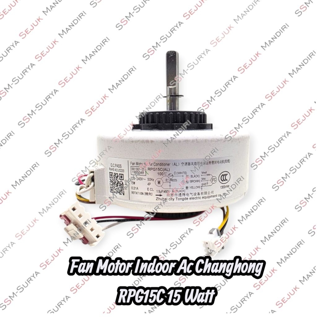 Dinamo Fan Motor Indoor Ac Changhong 15 watt 220 Volt Fan Blower Ac Changhong