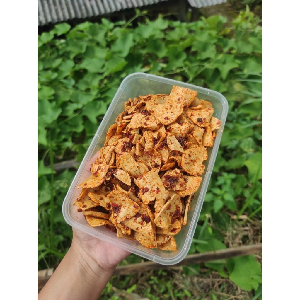 Basreng kering bumbu RENDANG NEWW