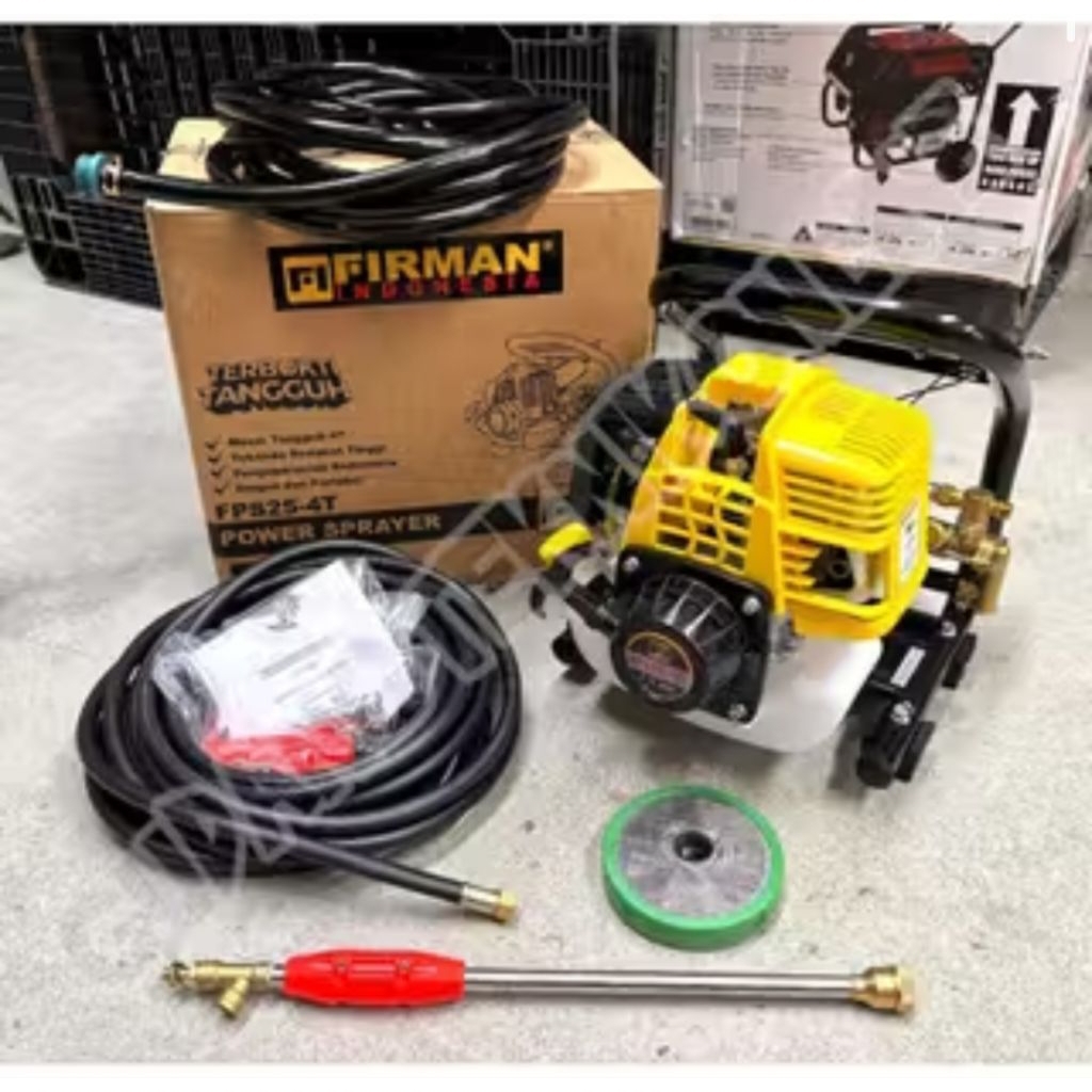 Power Sprayer Portable FIRMAN FPS25-2T FPS25-4T 2Tak 4Tak / Mesin Pompa Steam Motor Mobil Spray Sepr