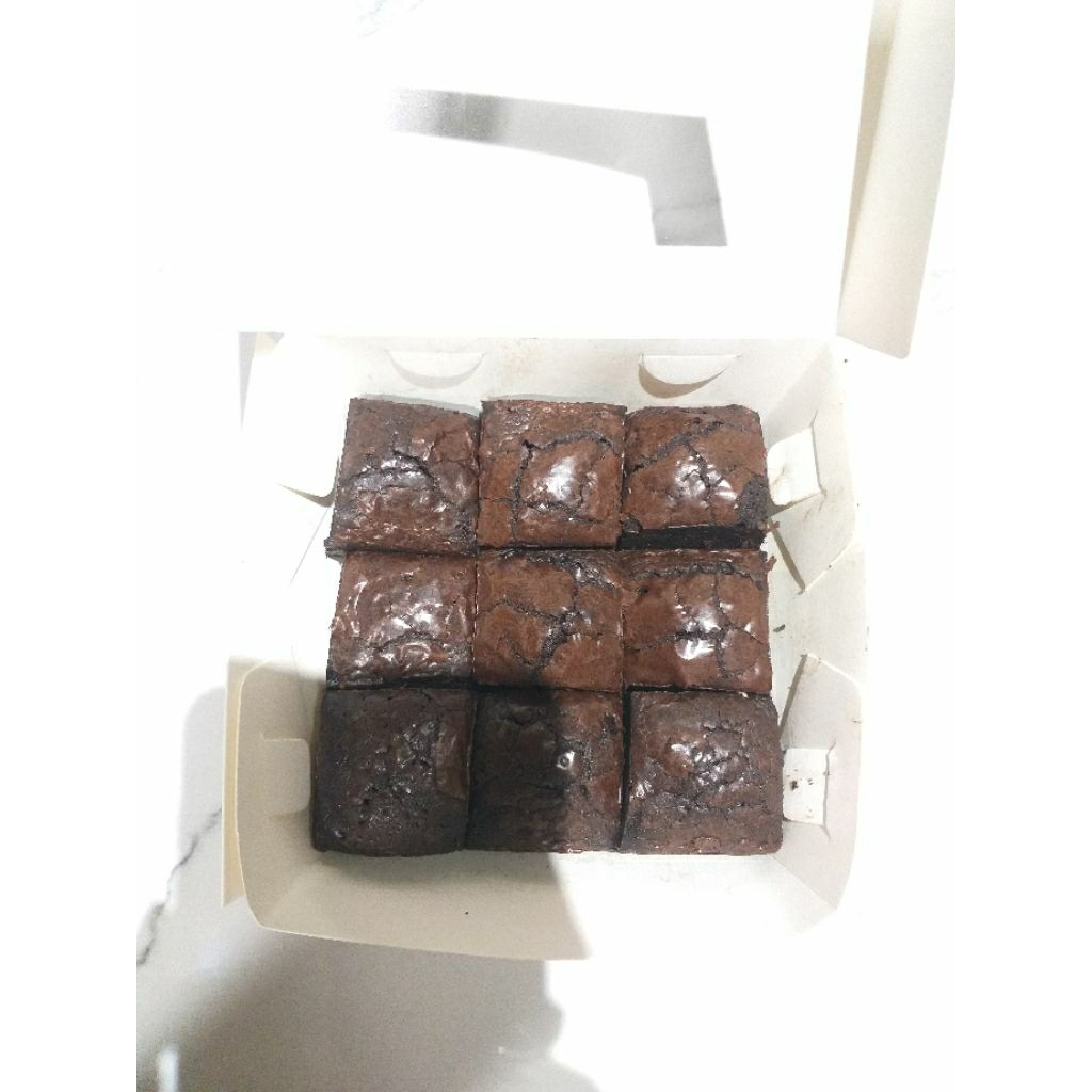 Fudgy Brownies Mini Size 10x10 (9pcs)