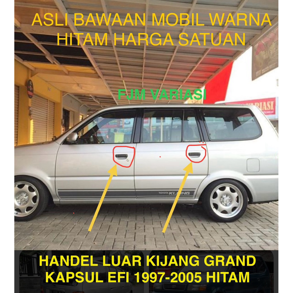 HANDLE HANDEL HENDEL HENDLE TARIKAN PINTU LUAR KIJANG LGX LSX LX GRAND EXTRA SUPER TAHUN 1996 1998 2