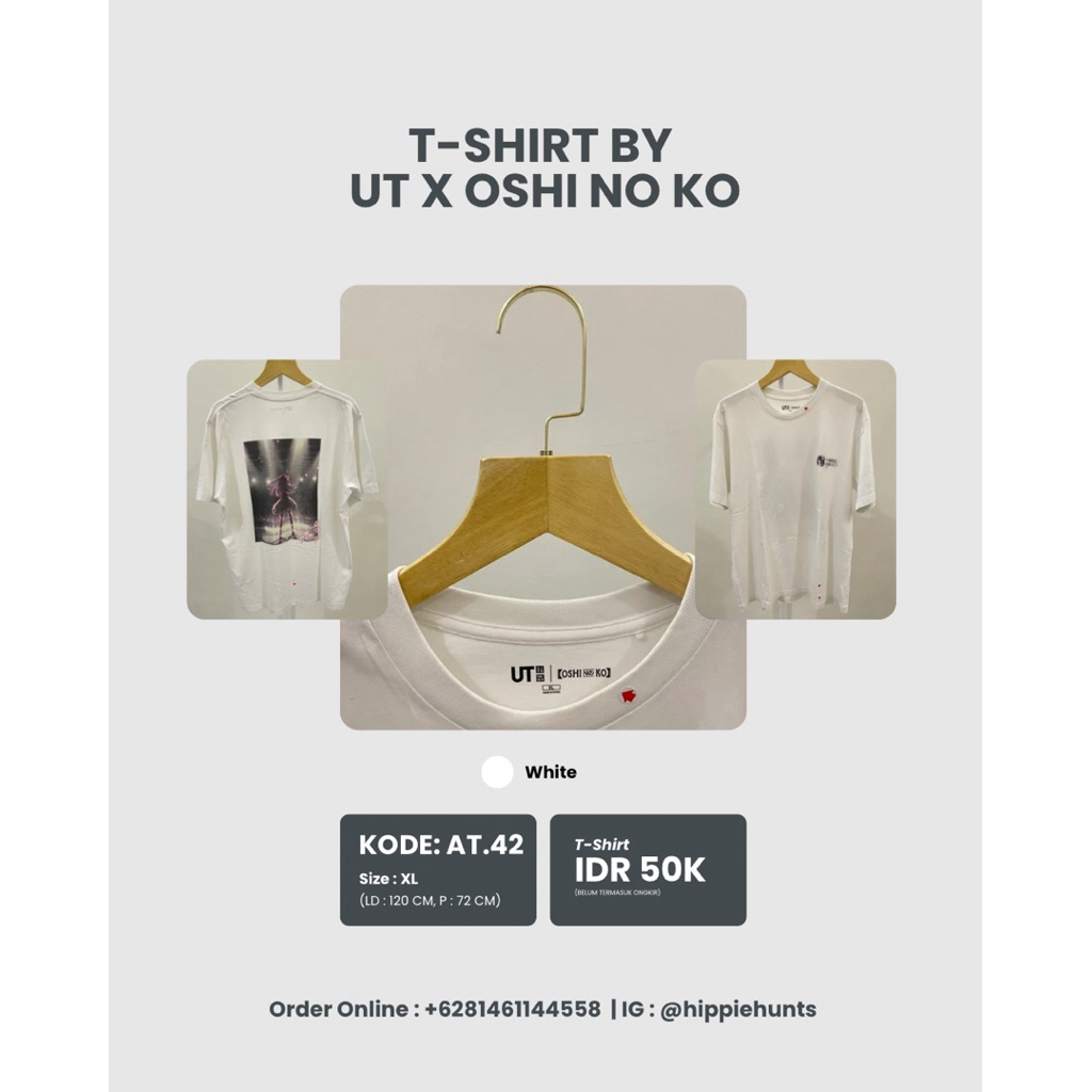 T-shirt by Uniqlo x Oshi No Ko