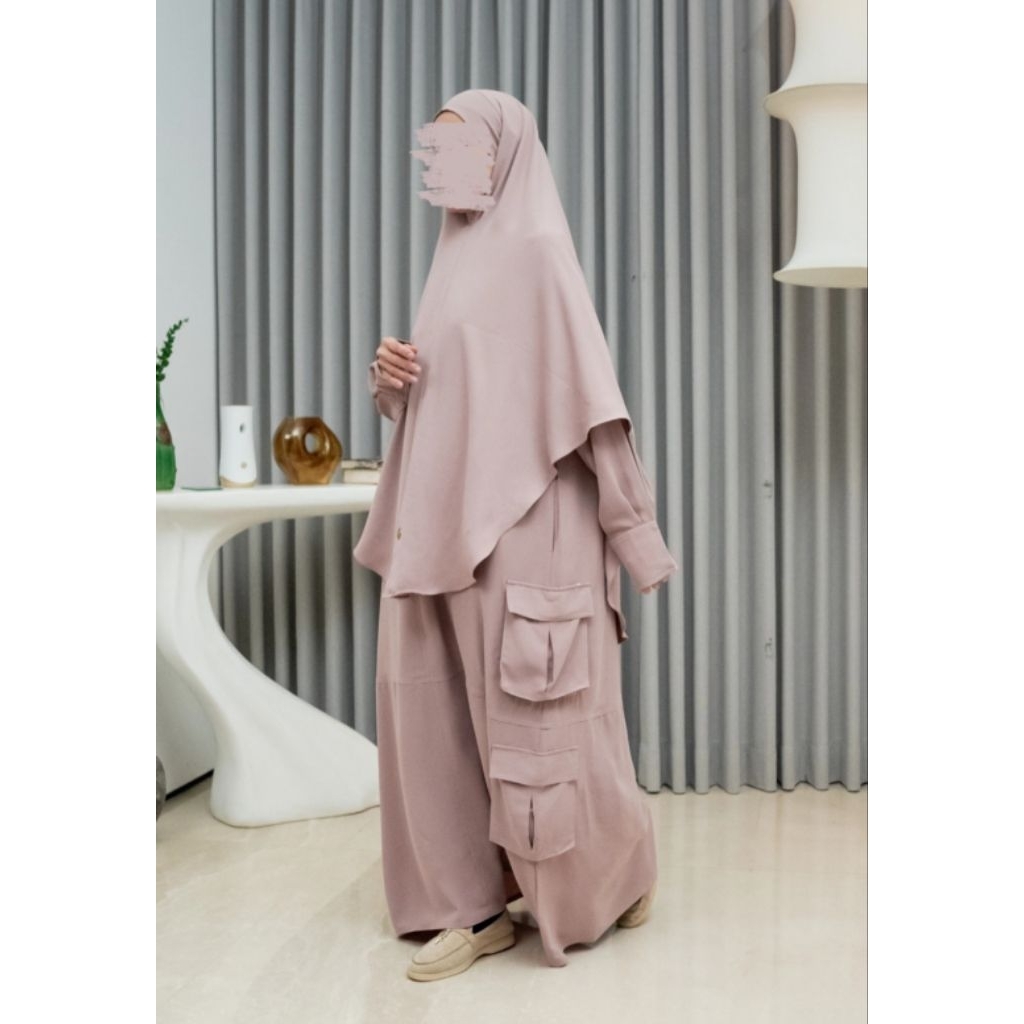 Abargo by Itsar warna Fawn Pink size XS