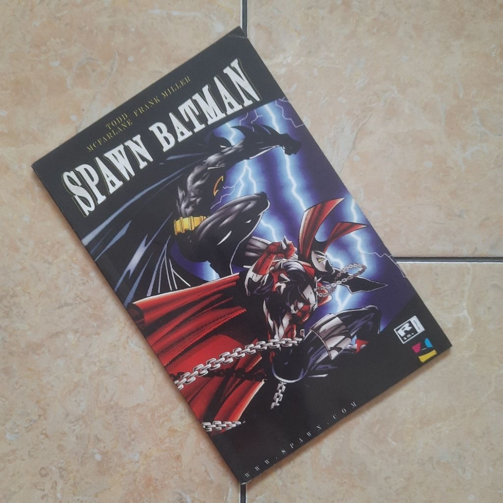 Komik Spawn Batman Todd McFarlane Frank Miller PMK Full Color Original