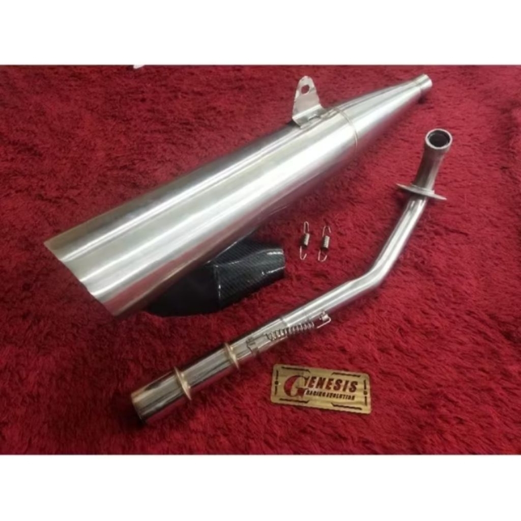 Knalpot Standar Racing Bebek Honda Karisma Supra X 125 DII