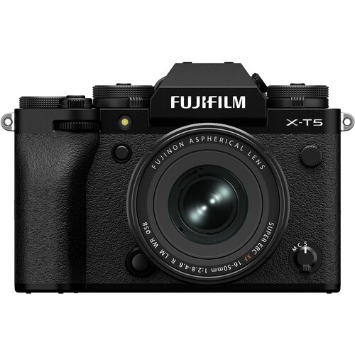 FUJIFILM X-T5 Mirrorless Camera with XF 16-50mm F2.8-4.8 Lens / Fuji XT5 kit XF 16-50mm Black Garans