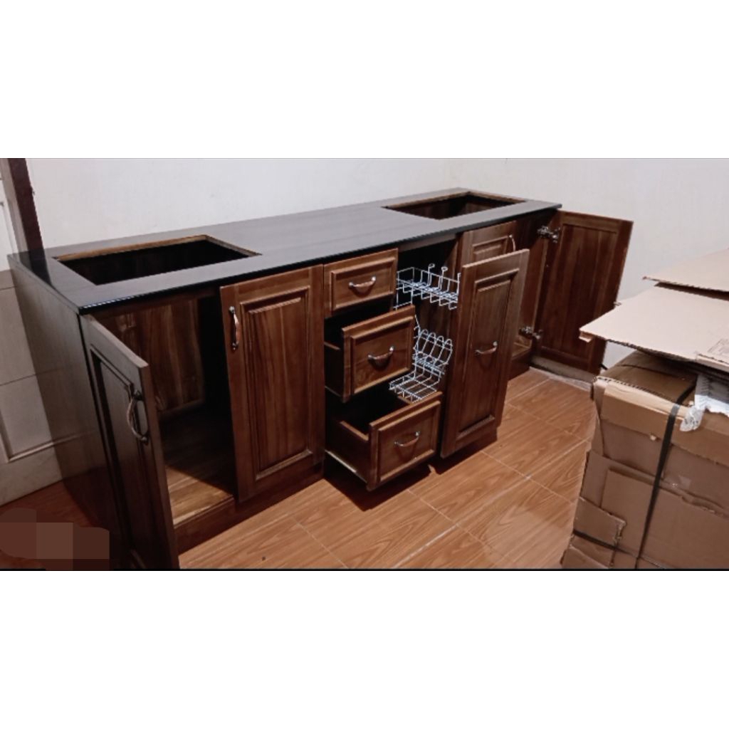 Meja Kicen Set kayu jati jepara