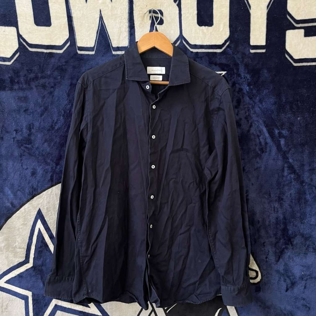 Kemeja Oxford Massimo Dutti