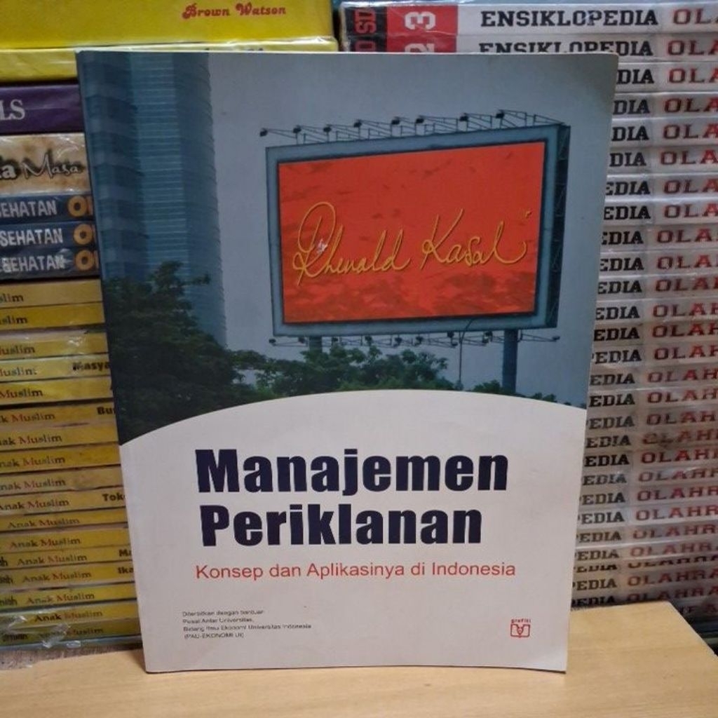 Buku Original Manajemen Periklanan Koncep dan Aplikasinya di Indonesia Oleh Rhenald Kasali Grafiti
