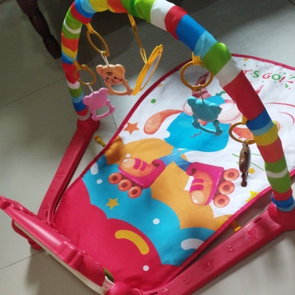 Tempat Mainan Baby | Baby Toys | Piano PlayGym | Mainan Injak Kaki Baby Murah Preloved