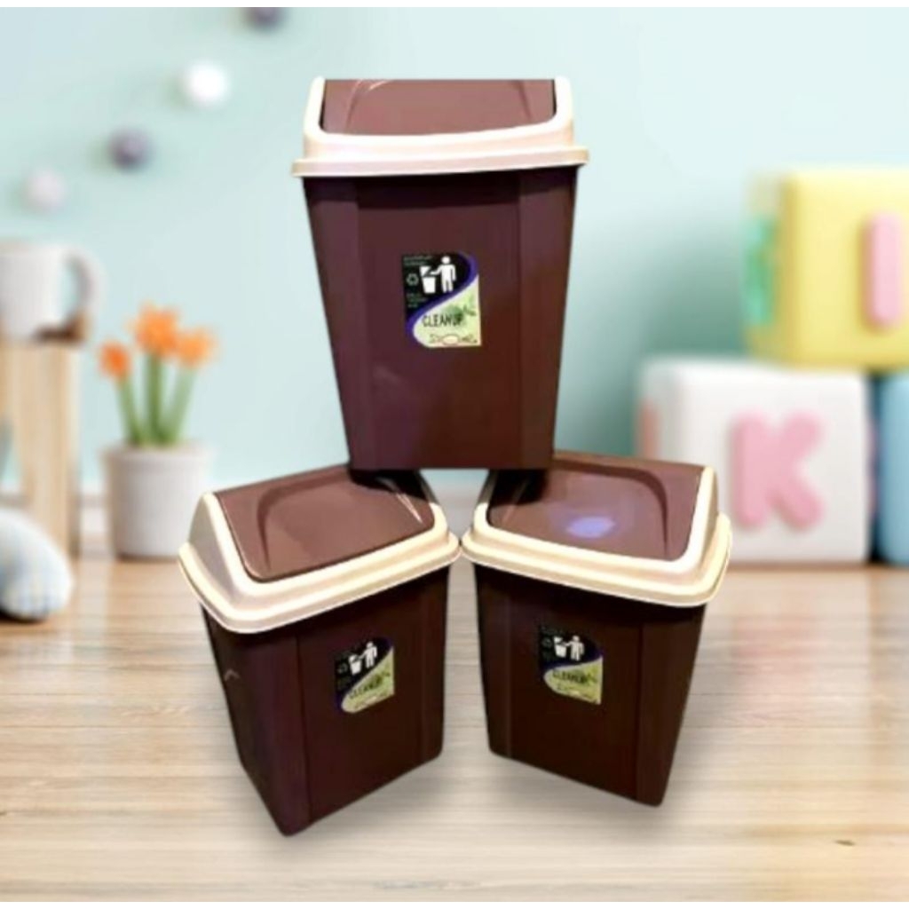 TEMPAT SAMPAH DENGAN TUTUP / TEMPAT SAMPAH UNTUK DIKAMAR / TEMPAT SAMPAH KECIL / TEMPAT SAMPAH KECIL