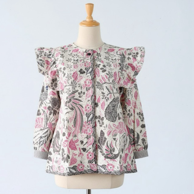 Shanaya Baju batik wanita Blus Sekar 3 Negeri