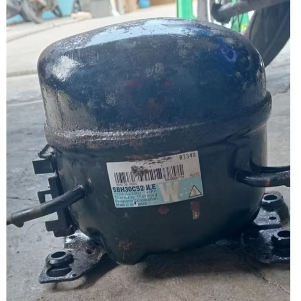 Kompresor kulkas 1/8 PK original cabutan Panasonic