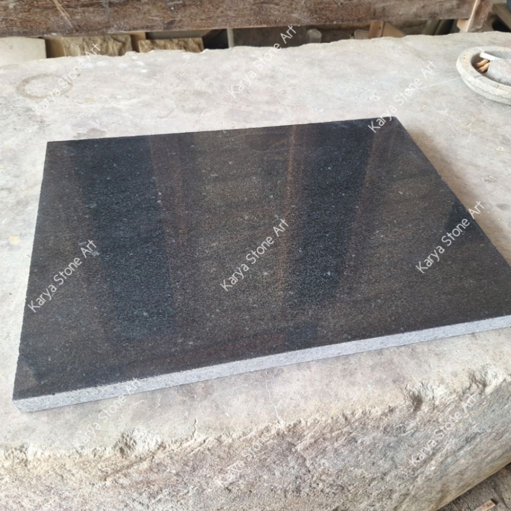 Andesit Hitam Poles 40x60 | Batu Andesit Poles | Batu Granit Lantai | Batu Granit Poles | Batu Alam 