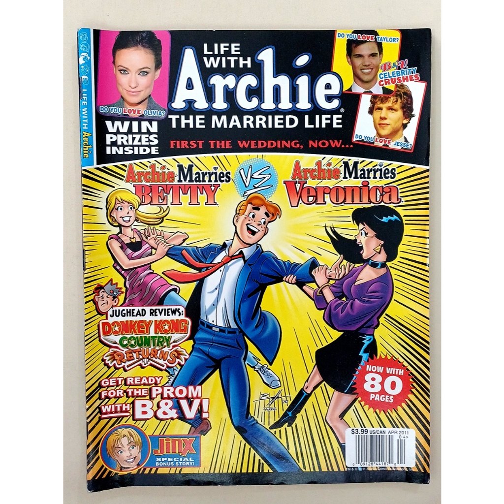 Life with Archie #8 – The Married Life: Archie Marries Betty vs Archie Marries Veronica, Archie Comi