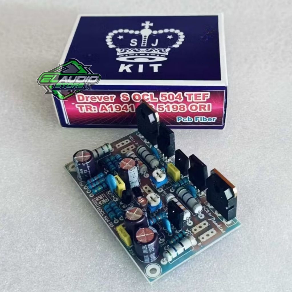 Kit Driver Power Ampli SOCL 504 Teff FR4 TEF Fiberglass Original