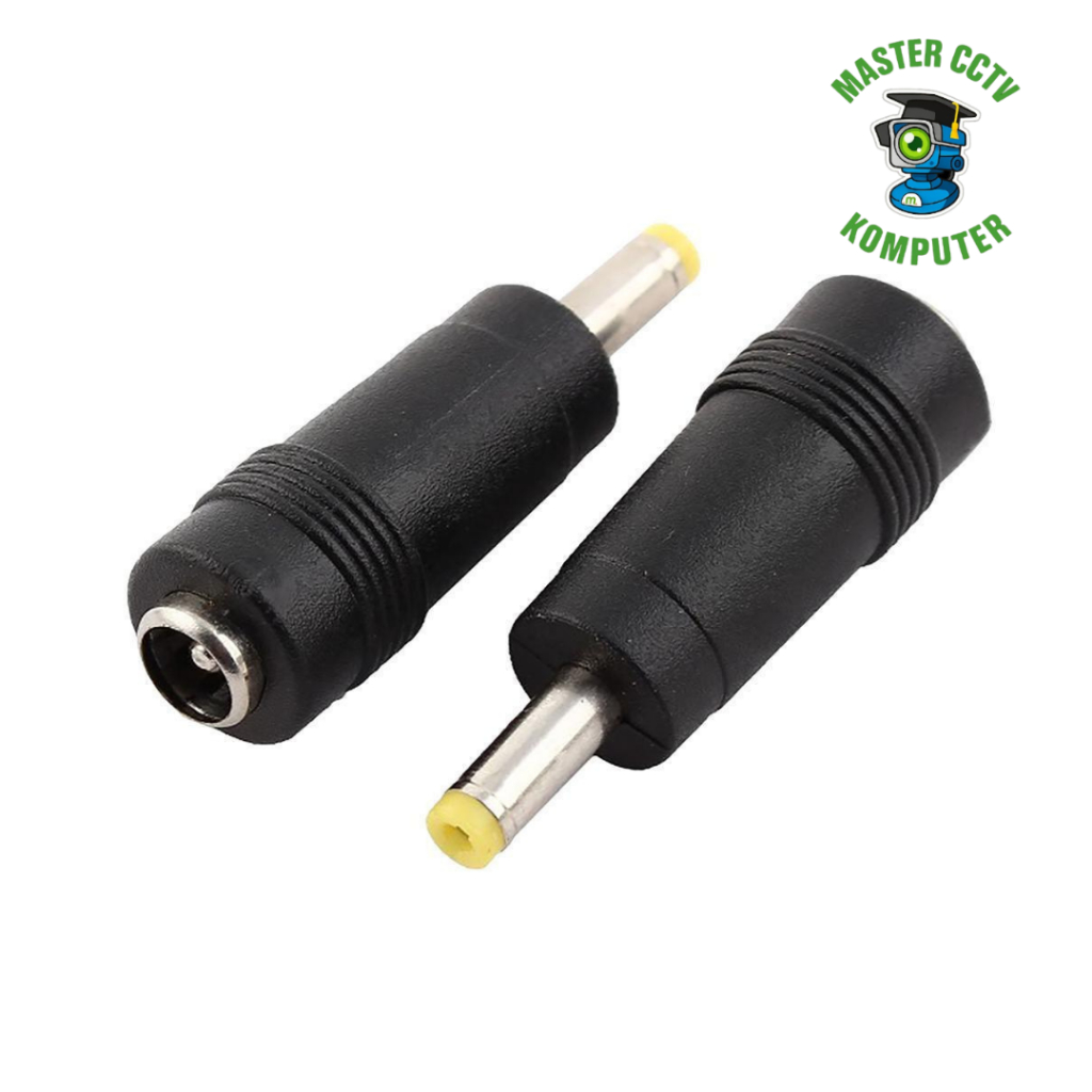 DC Plug Adaptor Jack 4.0 x 1.7 mm Female – Kuning