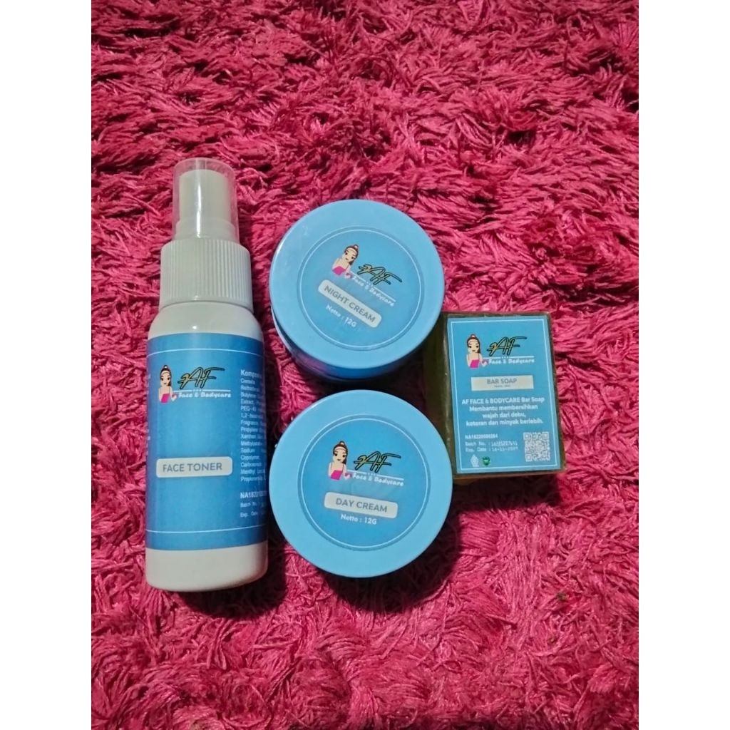 cream Af glow,Af booming,Af double glowOriginal100%,skincare makassar,Af viral