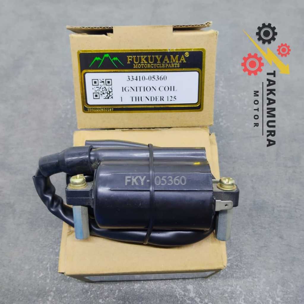 Fukuyama Ignition Comp Coil Koil Pengapian 12V Volt Suzuki Thunder 125 (33410-05360)