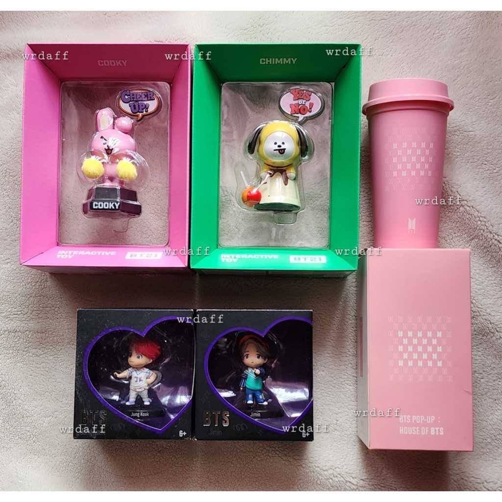 OFFICIAL BTS BT21 Interactive Toy Cooky, Chimmy, BTS MATTEL Mini Action Figure JUNGKOOK, JIMIN BTS P
