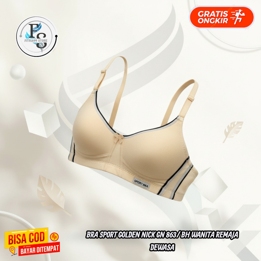 BRA SPORT GOLDEN NICK GN 863/ BH WANITA REMAJA DEWASA