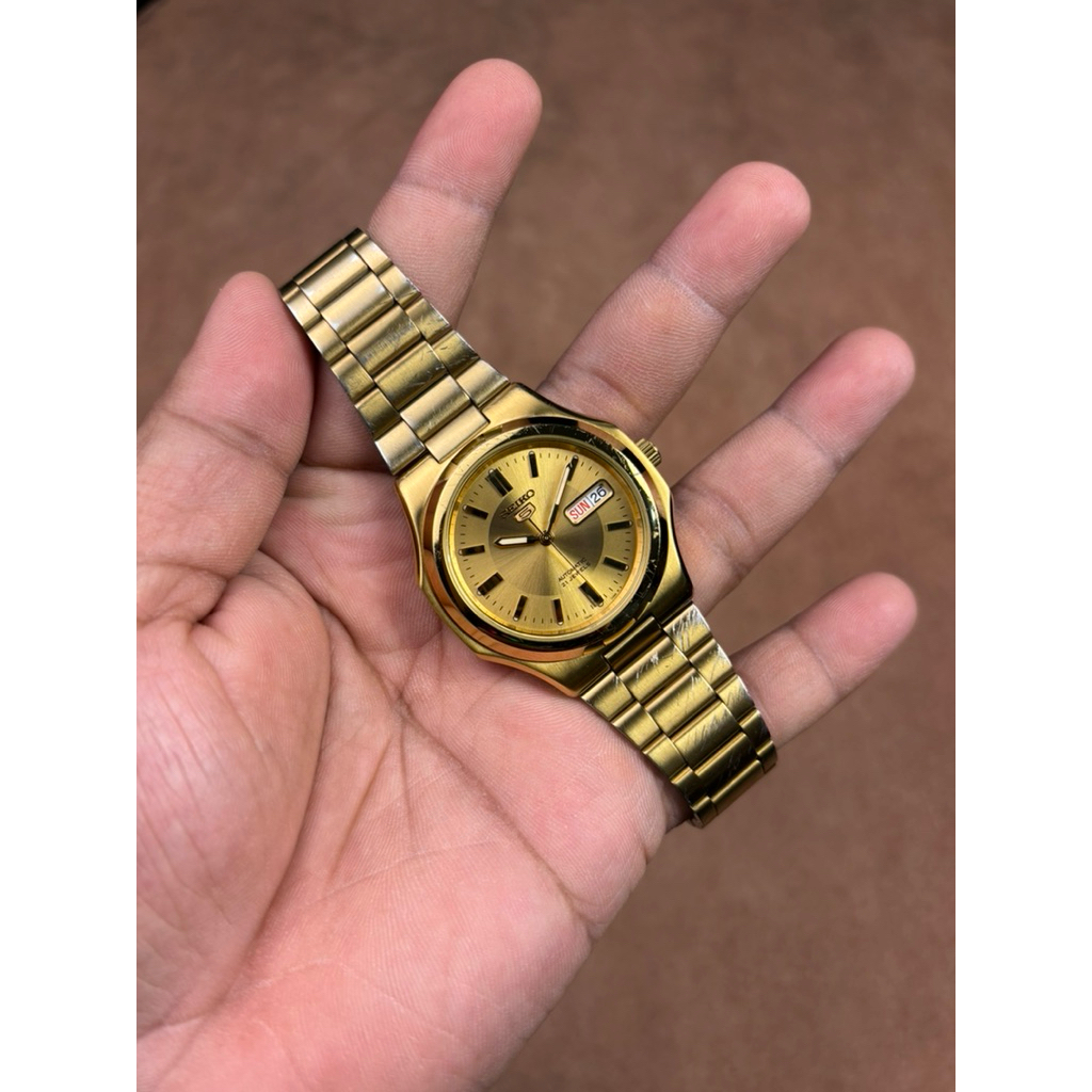 JAM TANGAN PRIA SEIKO 5 AUTOMATIC 21JEWELS 7S26 03R0 SNKK52 NAUTILUS