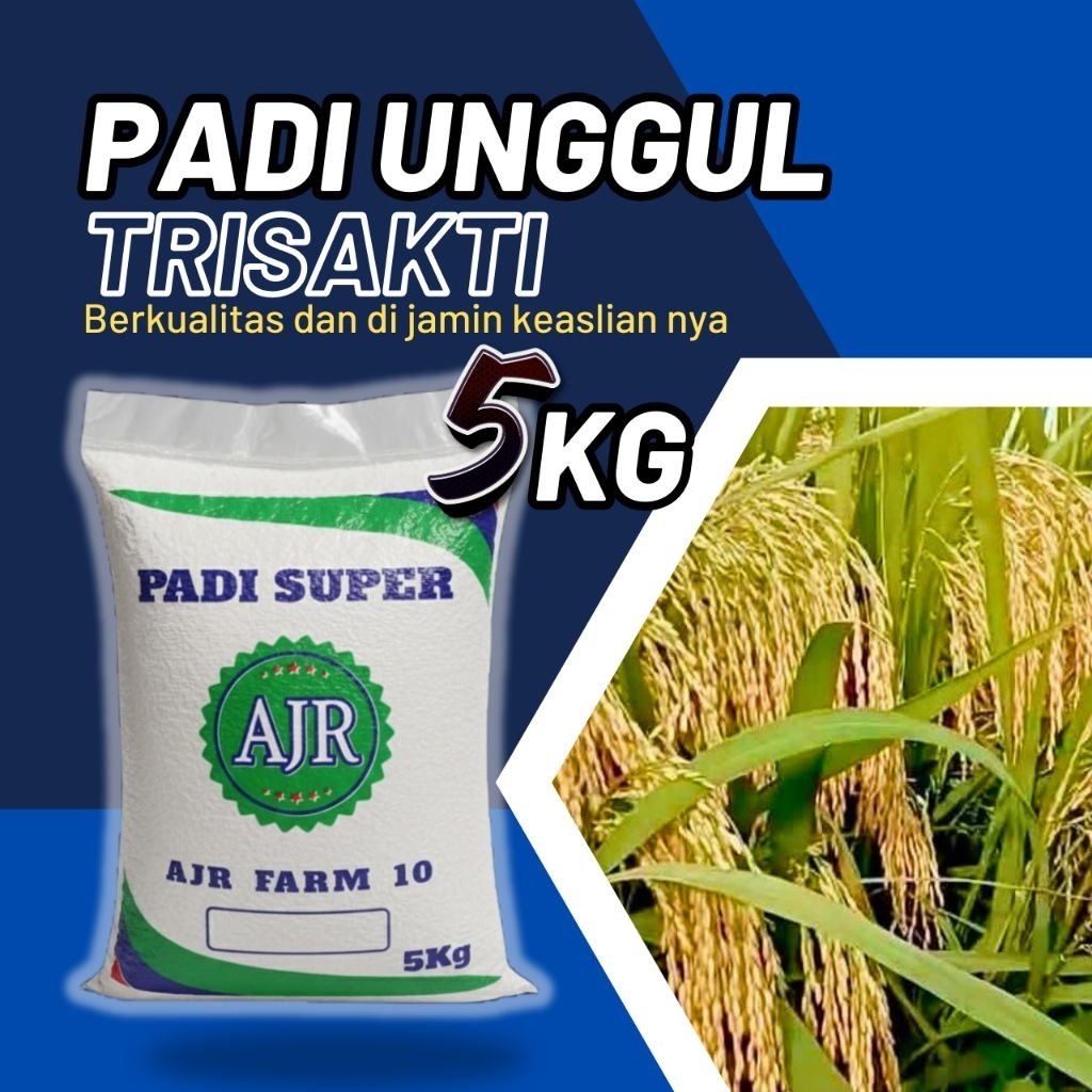 benih padi unggul Trisakti original 5kg