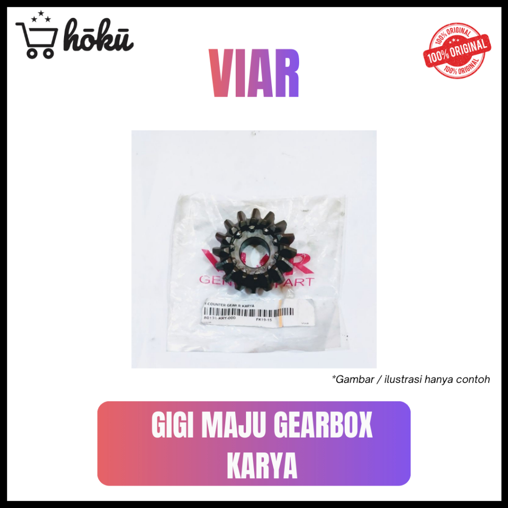 VIAR KARYA - Gigi Maju Bagian Kanan Viar / Gigi Maju Mundur Gearbox Viar Roda Tiga Sparepart Viar