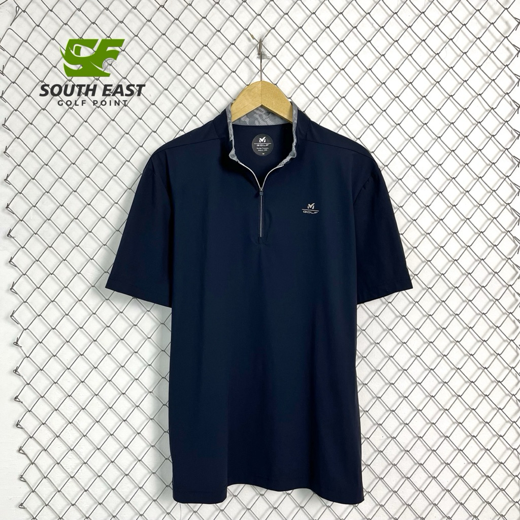 Polo Shirt Golf by Millet Golf Original Biru Navy