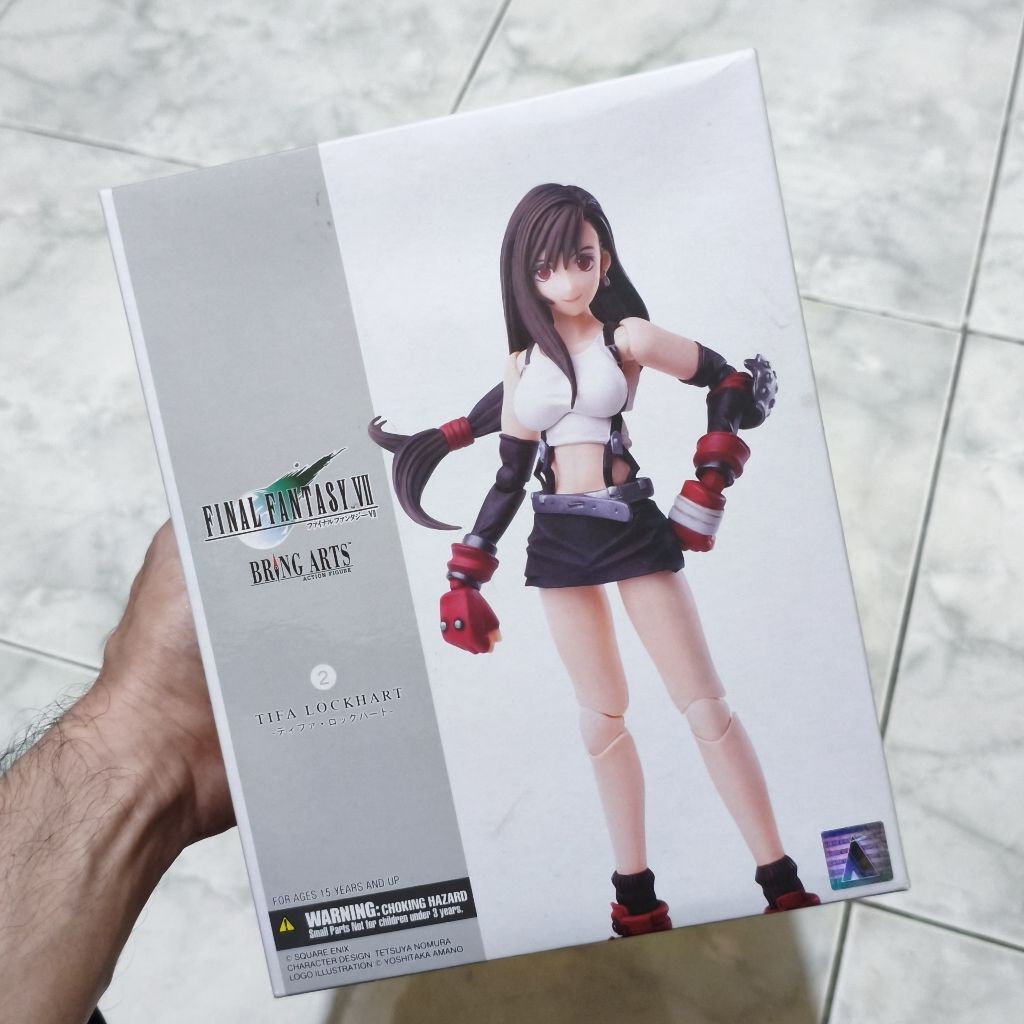 Action Figure / Figure / Mainan / Pajangan Final Fantasy VII - Tifa Lockhart, Original Bring Arts Sq