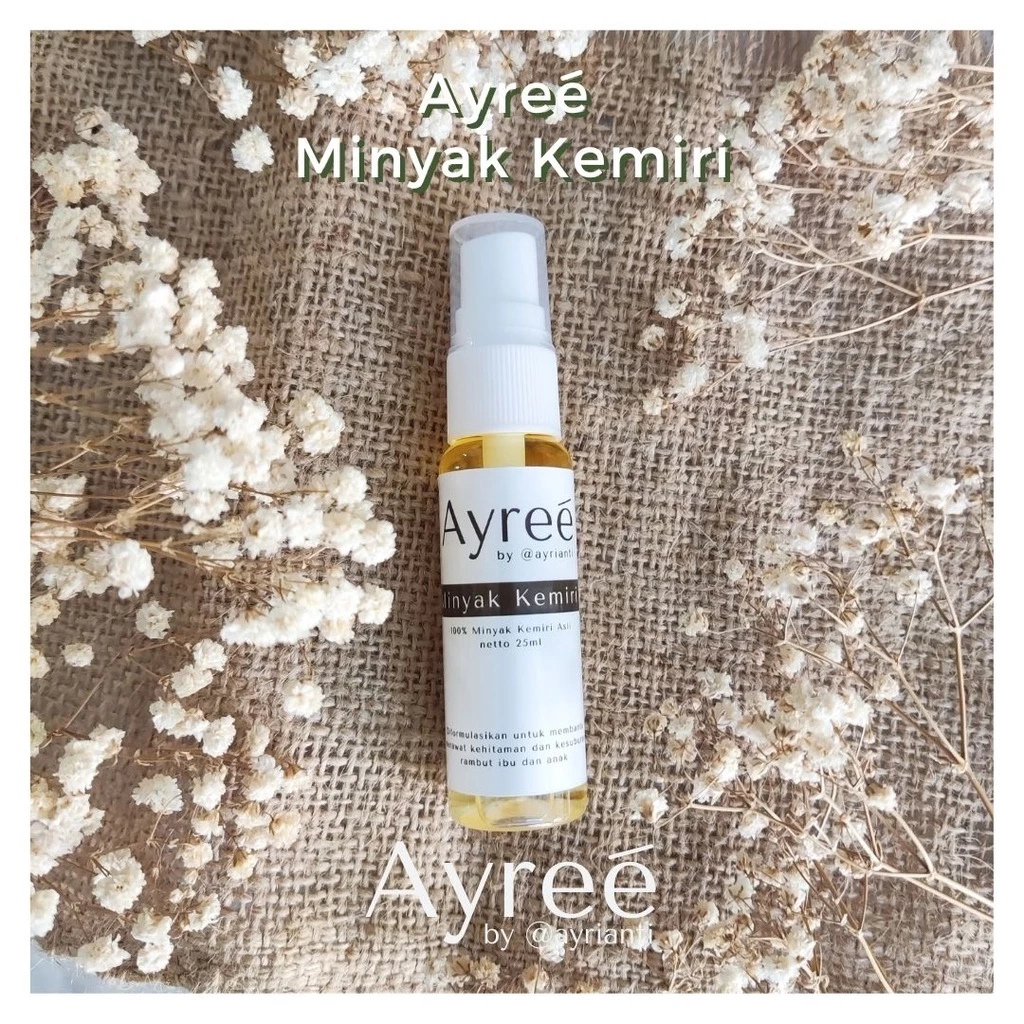 Ayree Minyak Kemiri - 100% Minyak Kemiri Asli