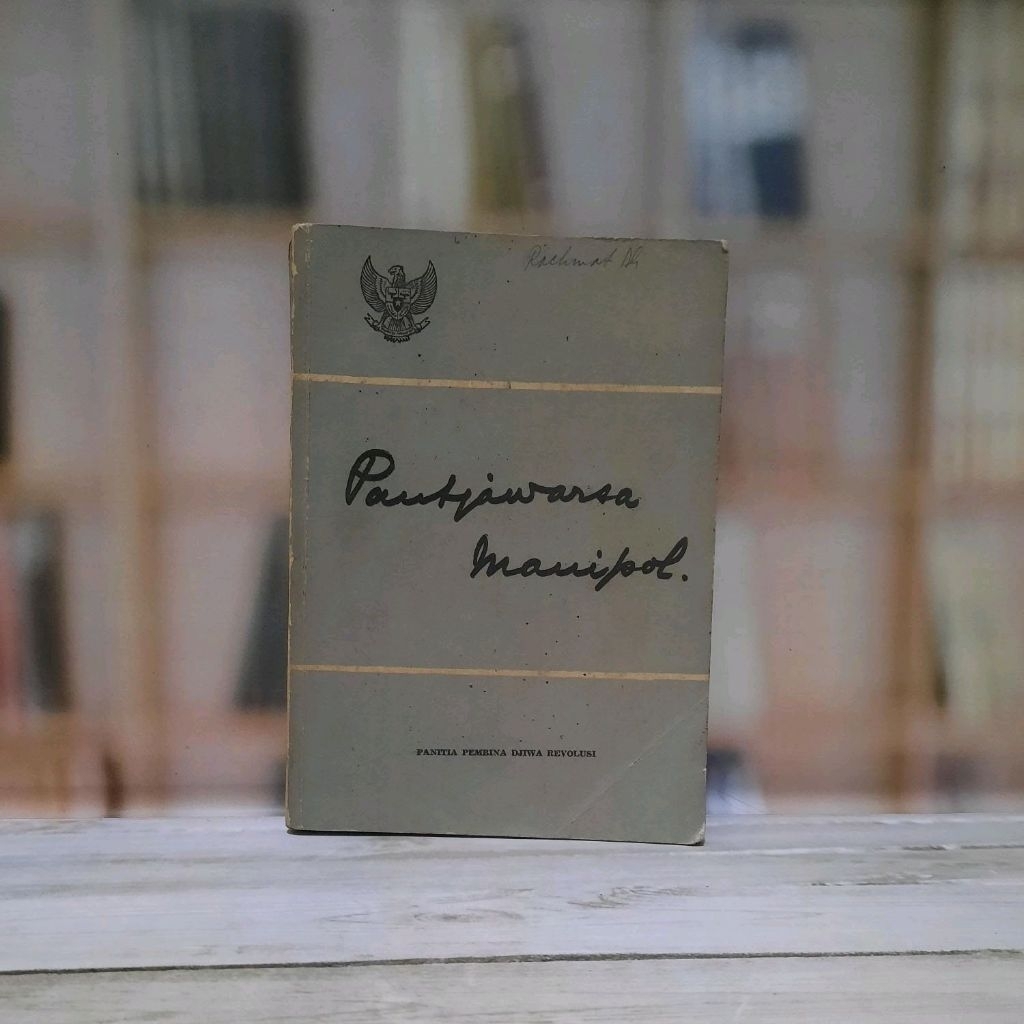 Pancawarsa Manipol - Kumpulan Pidato Soekarno - Original