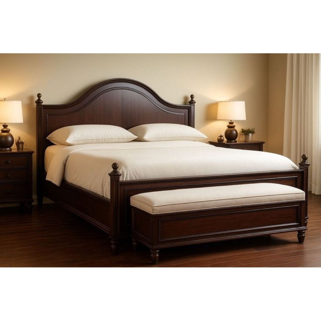 dipan tempat tidur kayu jati istimewa 160 x 200 cm