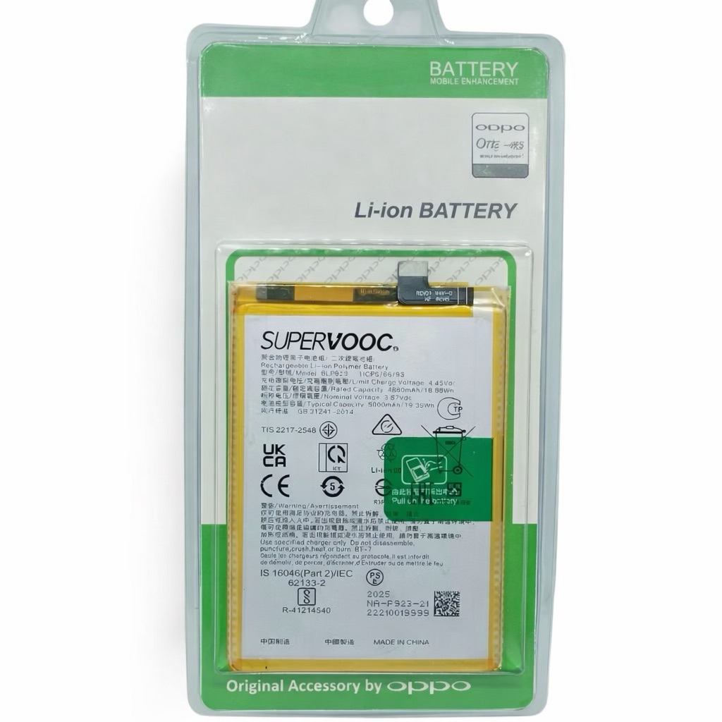 BATERAI BATRE OPPO A57 2022 / OPPO A77S BATERAI OPPO BLP923 ORIGINAL NEW 100%
