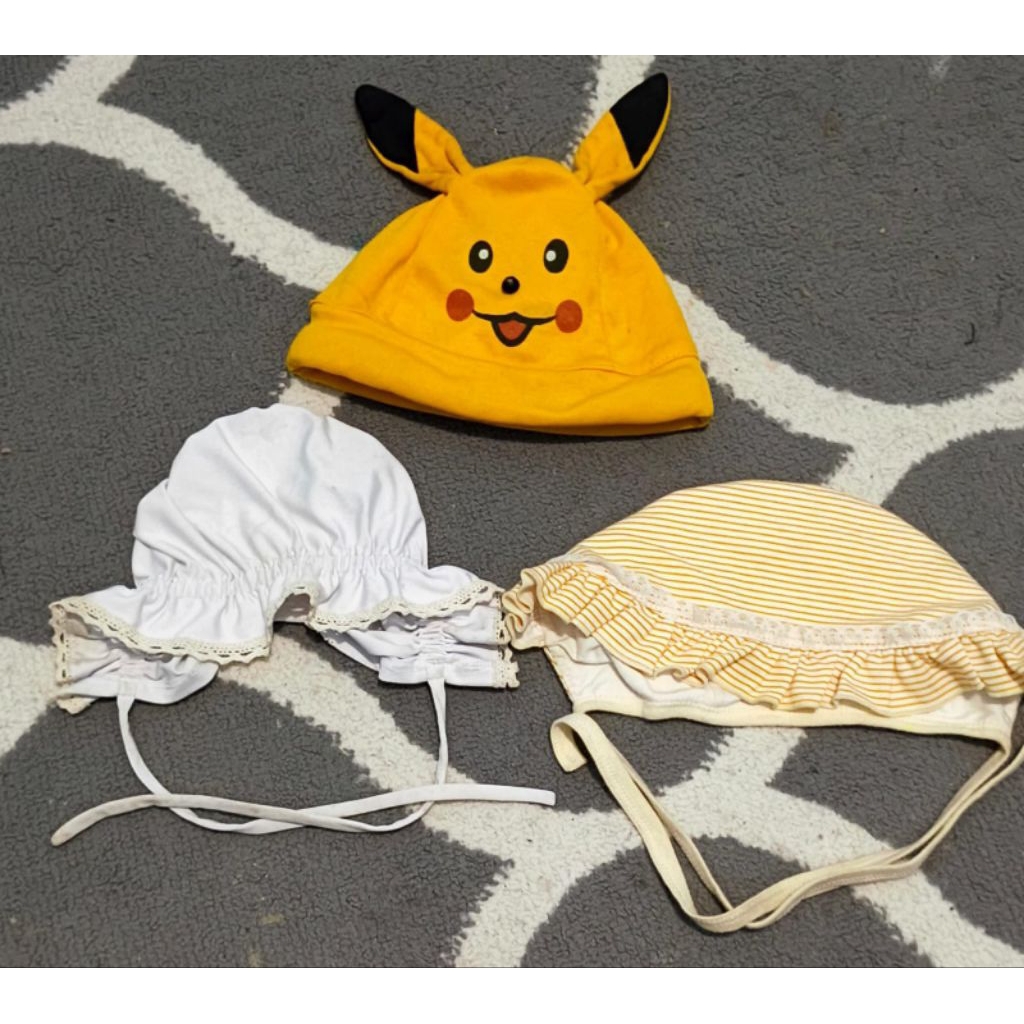 preloved topi anak / preloved topi bayi / preloved bonet bayi
