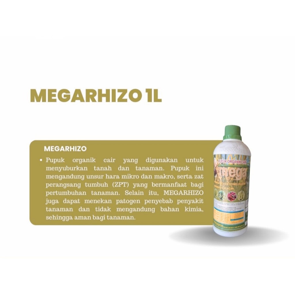 PUPUK ORGANIK CAIR MEGARHIZO 1L