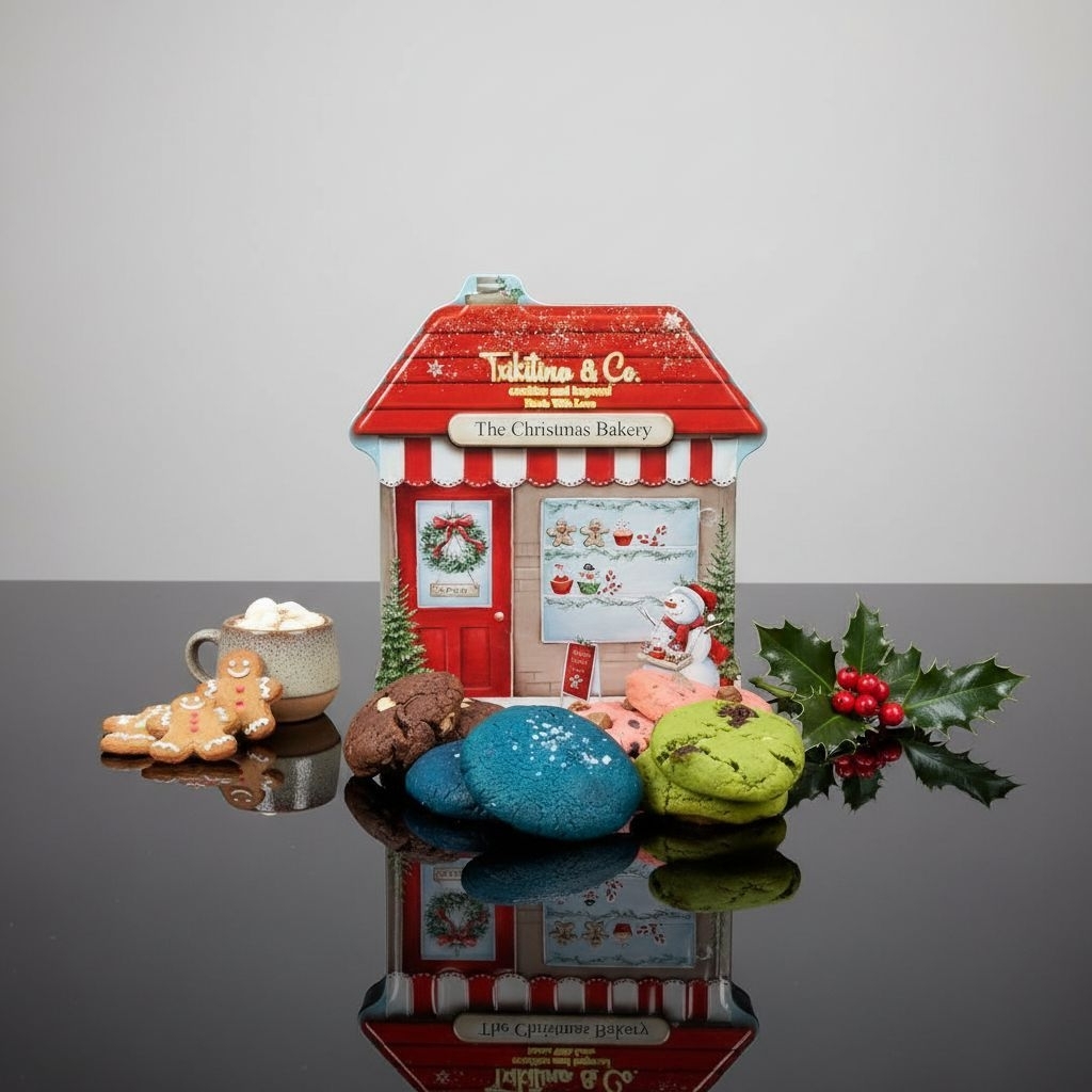 Mix Cookies in the Chrismas Bakery House