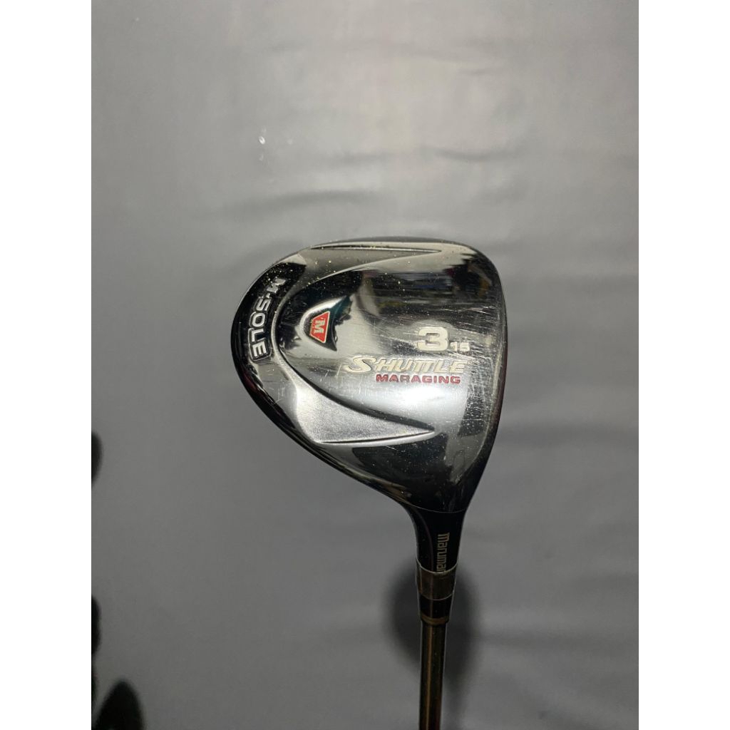 Stick Golf Fairway Wood 3 Maruman Shuttle Maraging M-Sole