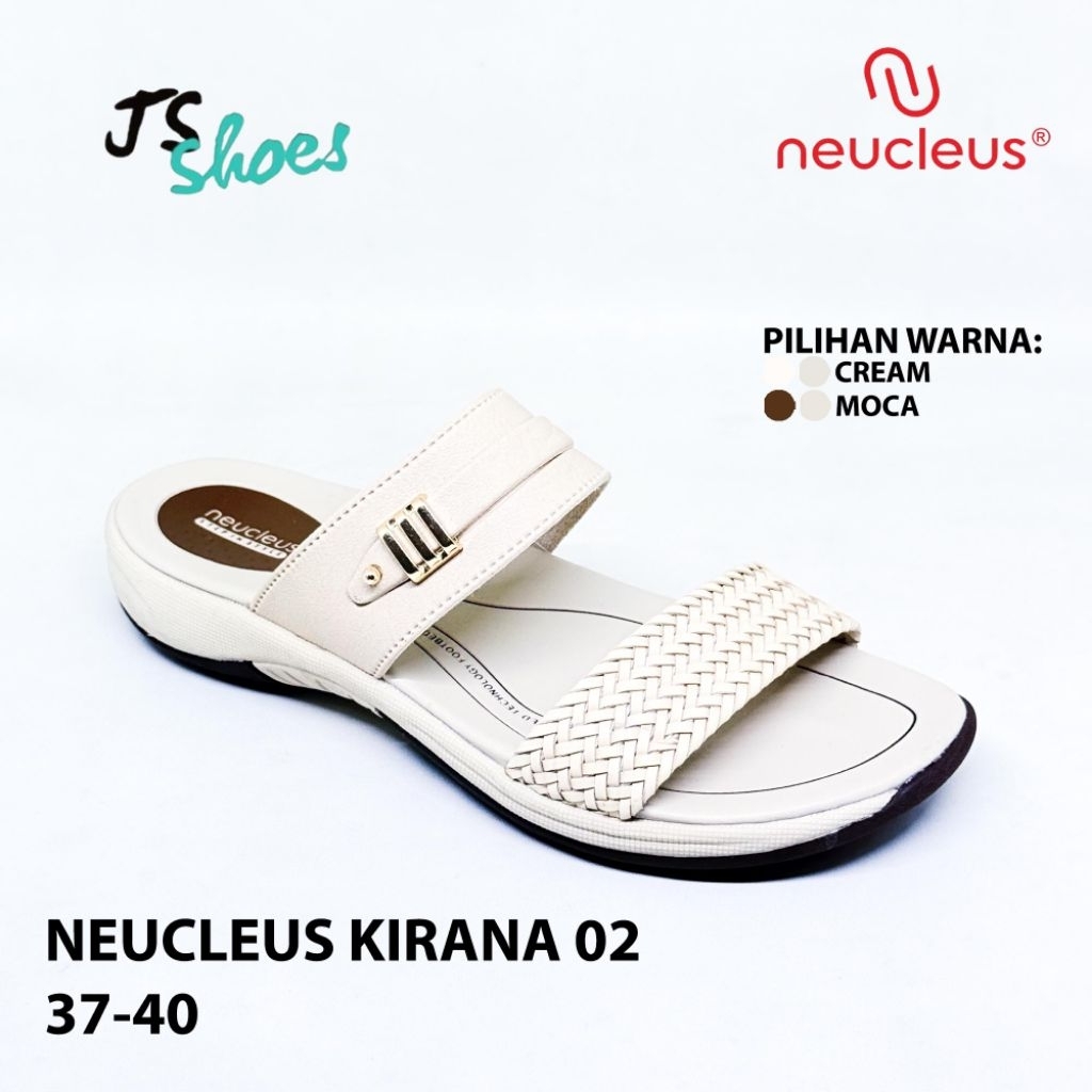 NEUCLEUS KIRANA 02 - SANDAL SLOP CASUAL WANITA DEWASA MERK NEUCLEUS ORIGINAL