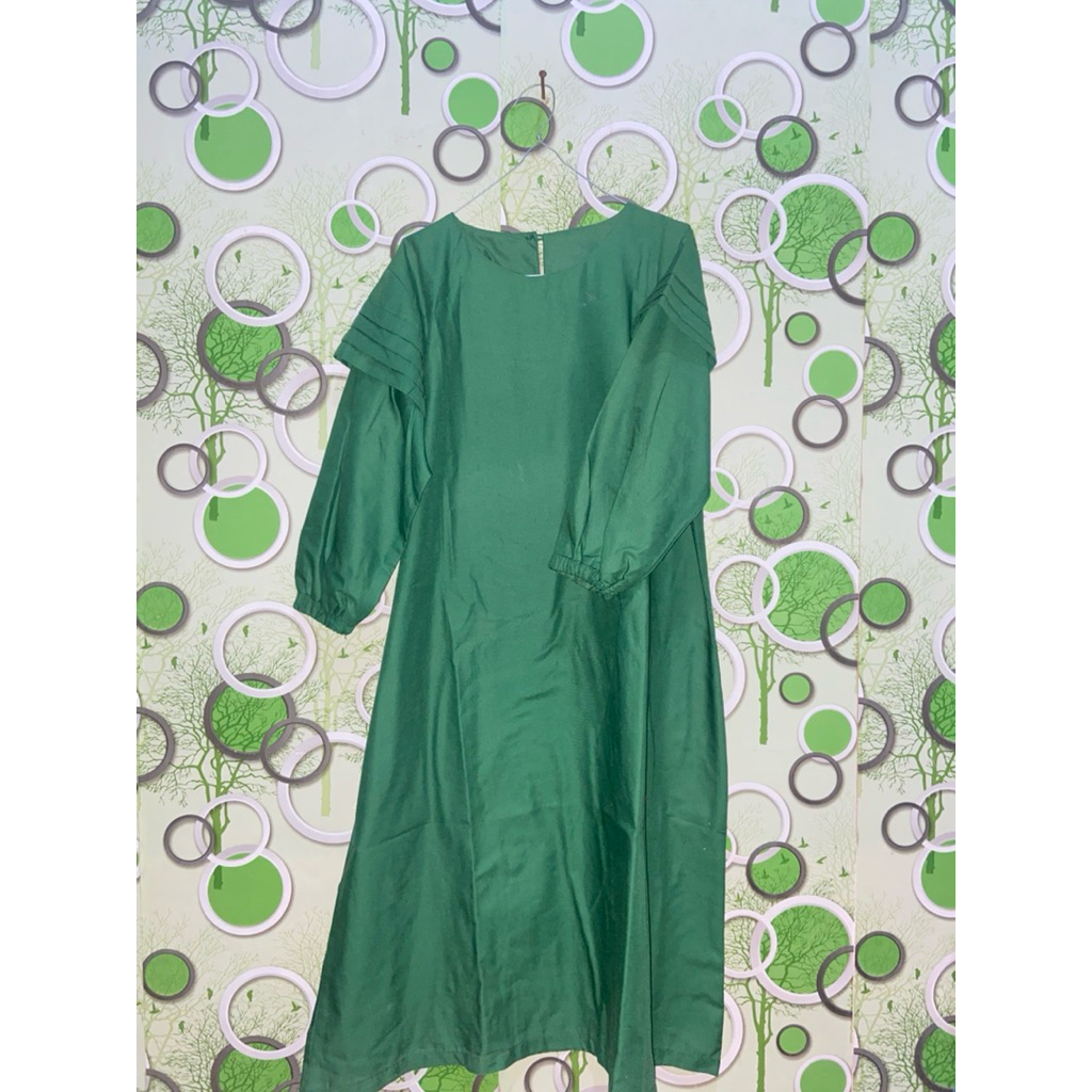 tunik hijau(preloved)