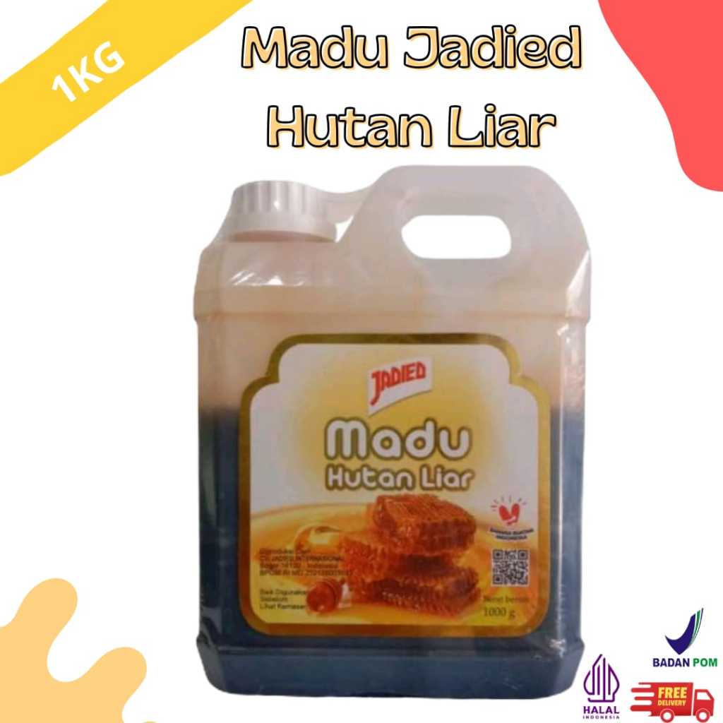 Madu Hutan Liar Jadied 1000g Original - Garansi Murni & Izin BPOM