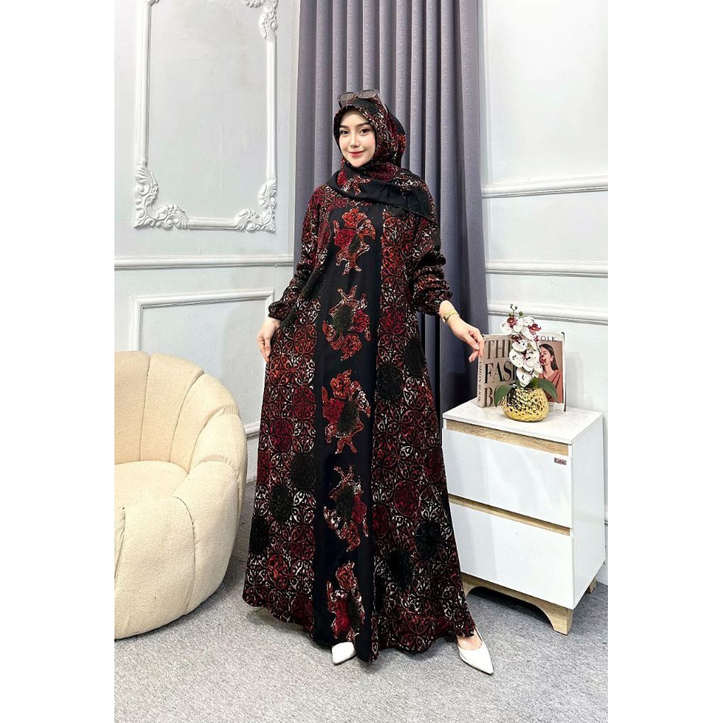 [BISA COD] GAMIS RAYON PREMIUM / GAMIS TIE DYE KEKINIAN / DRESS MUSLIM / BAJU GAMIS / GAMIS BUSUI / 