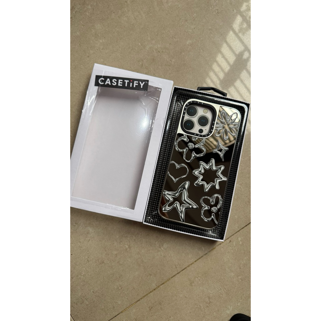 Casetify Mirror Silver 15 Pro Max