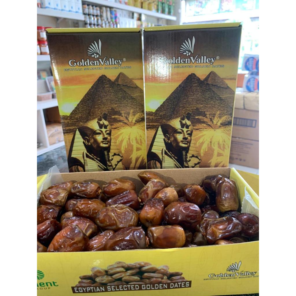 Kurma Golden Valley [1kg]/Kurma Mesir Golden[KEMASAN DUS GOLDEN VALLEY]