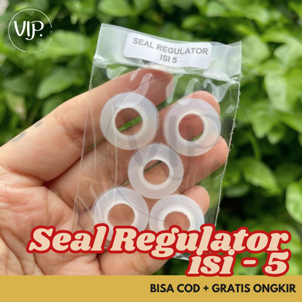 Karet Seal Regulator Gas Silicon | Pengaman Regulator Gas Elpiji LPG Kompor