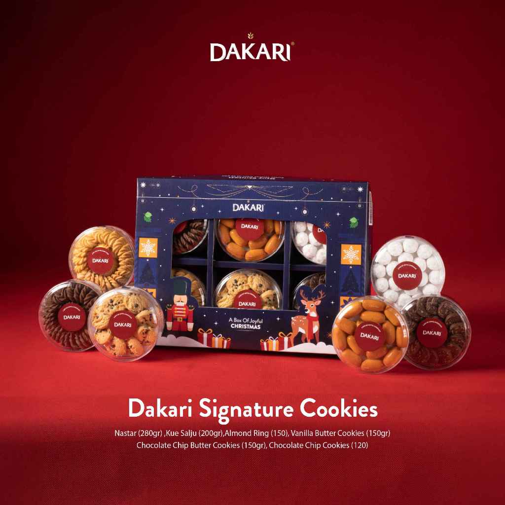 Dakari Signature Cookies | Dakari | Hampers Natal Cookies